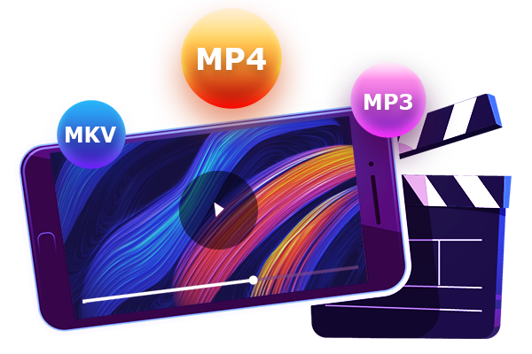 Convert Videos (up to 8K) or Audios between 1000+ Formats